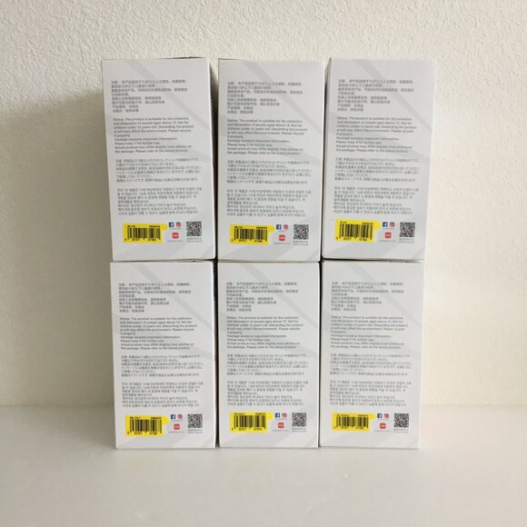 Pop Mart Labubu v3 Big into Energy Series Vinyl Pendant Set of 6 (Authentic) - Picture 5 of 14